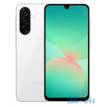Смартфон Samsung Galaxy A26 5G 6/128GB White (SM-A266BZWB)