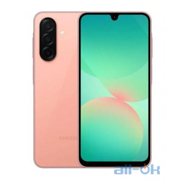 Смартфон Samsung Galaxy A26 5G 8/256GB Peach Pink (SM-A266BZIJ)