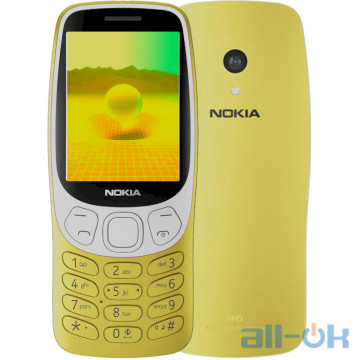 Мобільний телефон Nokia 3210 4G 2024 Y2K Gold UA UCRF