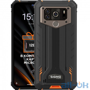 Смартфон Sigma mobile X-treme PQ55 Black-Orange UA UCRF