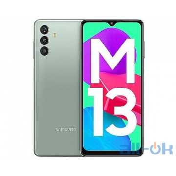 Смартфон Samsung Galaxy M13 SM-M135F 6/128GB Aqua Green UA UCRF