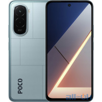  Смартфон Xiaomi POCO M7 4G 6/128GB Blue Global  (with charger)