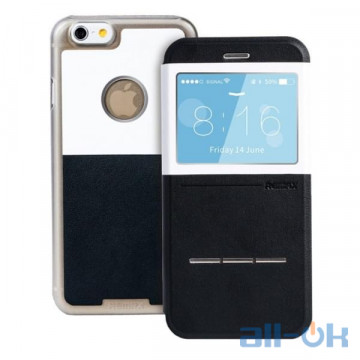 Чохол Remax для iPhone 6 Plus Elegant Leather Black