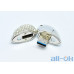 Флешка USB 16Gb Jewellery Heart Silver — інтернет магазин All-Ok. фото 2