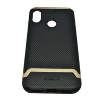 Чохол iPaky (OR) Carbon TPU + Bumper для Xiaomi Redmi 6 Pro/Mi A2 Lite Gold