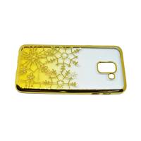 Чохол Silicon Christmas Case для Samsung J600 (J6-2018) Snowflake