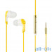Навушники Mi Huosai Piston V3 Yellow — інтернет магазин All-Ok. фото 1