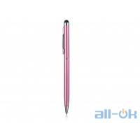 Універсальний ємнісний стілус- кулькова ручка Stylus pen pink