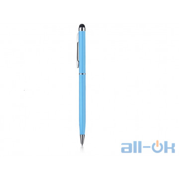 Універсальний ємнісний стілус- кулькова ручка Stylus pen pink Sky Blue