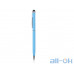 Універсальний ємнісний стілус- кулькова ручка Stylus pen pink Sky Blue — інтернет магазин All-Ok. фото 3
