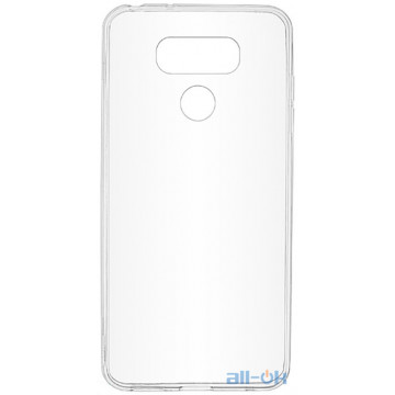 Силіконовий чохол для LG G6 прозорий