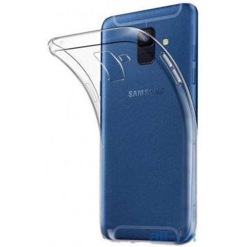 Силиконовый чехол для Samsung A600 (A6-2018) прозрачный