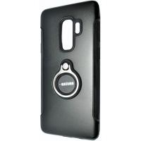 Чохол Motomo Ring Case для Samsung G965 (S9 Plus) Black