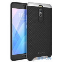 Чохол iPaky (OR) Carbon TPU + Bumper для Meizu M6 Note Silver