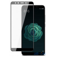 Захисне скло 3D для Xiaomi Mi A2 / Mi6x Black