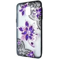 Чохол Rock Tatoo Art Case для Samsung J600 (J6-2018) Flowers