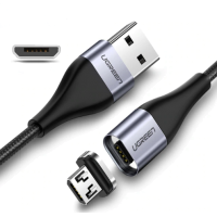 Ugreen Магнітний Micro USB кабель Black