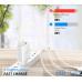 FLOVEME LED Digital 3 Ports USB Charger White — інтернет магазин All-Ok. фото 3
