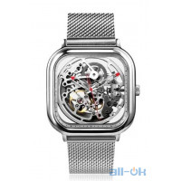 Чоловічий годинник Xiaomi CIGA Design full hollow mechanical watches Silver