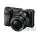 Бездзеркальний фотоаппарат Sony Alpha A6000 kit (16-50mm) Black — інтернет магазин All-Ok. фото 6