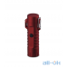 Тактична електроімпульсна водонепроникна USB запальничка з ліхтариком Red — інтернет магазин All-Ok. фото 1