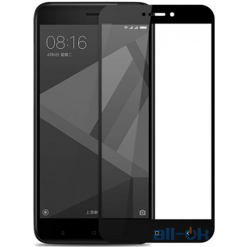 Захисне скло для Xiaomi Mi Max 2 з рамкою Black