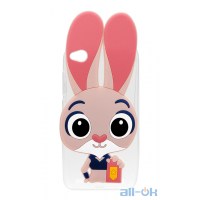 Силиконовый чехол Зверополис Rabbit Samsung A520 A5 2017
