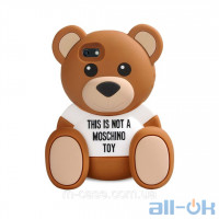  Силіконовий чохол Ведмідь Moschino для Apple iPhone 6