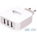 Мережевий ЗП для мобільних телефонів, планшетів Aspiring Energy 3 3 x USB 3.1 А White (EN36875) — інтернет магазин All-Ok. фото 1