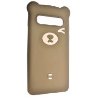 Чохол Bear Silicon Case для Samsung G973 (S10) Brown