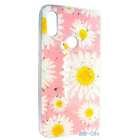 Чохол Deep Shine Flowers Case для Xiaomi Redmi 7 Chamomile