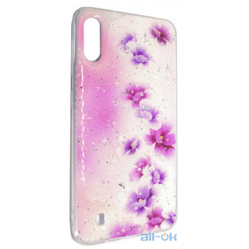 Чохол Deep Shine Flowers Case для Xiaomi Redmi 7a Lilac