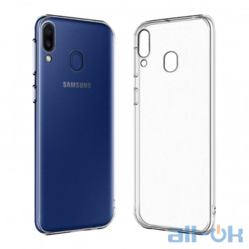 Силіконовий чохол для Samsung  A405 (A40) прозорий