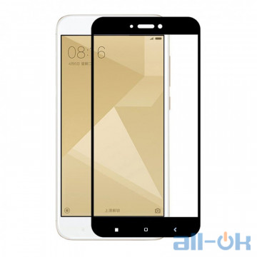 Захисне Скло 5D для Xiaomi Redmi Note 4x Black