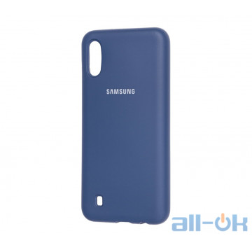 Силиконовый чехол для  Samsung M105 (M10) Blue