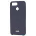 Чохол Original Soft Case для Xiaomi Redmi 6 Dark Blue — інтернет магазин All-Ok. фото 1