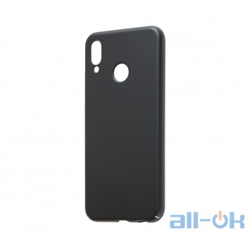 Силіконовий чохол для Huawei P20 Lite чорний