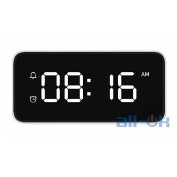  Настільний годинник з будильником Xiaomi Mi Music Alarm Clock White (AL01ZM)