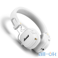 Навушники з мікрофоном Marshall Major III Bluetooth White