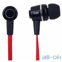 Навушники ,без мікрофону ERGO ES-200 Black UA UCRF