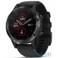  Спортивний годинник Garmin Fenix 5S Black Sapphire with Black Band (010-01685-10)