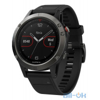 Спортивний годинник Garmin fenix 5 Slate Gray with Black Band (010-01688-00)