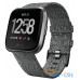 Смарт-годинник Fitbit Versa Special Edition, Charcoal Woven (FB505BKGY) — інтернет магазин All-Ok. фото 4
