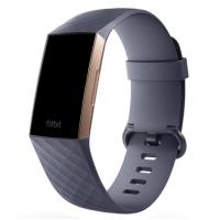 Фiтнес-браслет Fitbit Charge 3 Rose Gold/Blue Gray FB409RGGY