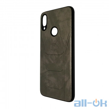 Чохол Leather Prime Case для Xiaomi Redmi 7 Grey