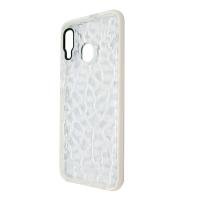 Чохол Rhombus Silicone Case для Samsung A205 (A20) White