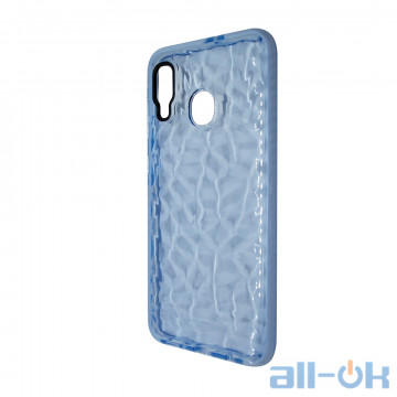Чохол Rhombus Silicone Case для Samsung A305 (A30) Blue