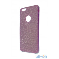 Чохол Remax Glitter Silicon Case iPhone 6 Plus Pink