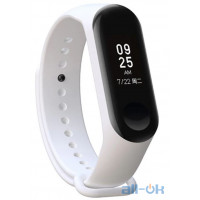Ремінець для фітнес-трекера Mi Band 3/4 White