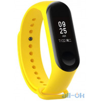 Ремінець для фітнес-трекера Mi Band 3/4 Yellow